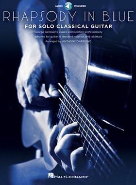 【预售】Rhapsody in Blue for Solo Classical Guitar