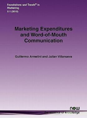 【预售】Marketing Expenditures and Word-Of-Mouth