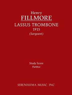 【预售】Lassus Trombone - Study Score
