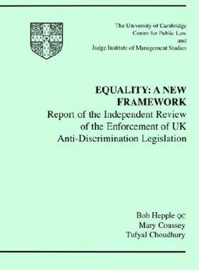 【预售】Equality: A New Framework: Report of the Independent