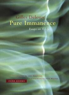 【预售】Pure Immanence: Essays on a Life