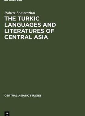 【预售】The Turkic Languages and Literatures of Central