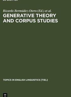 【预售】Generative Theory and Corpus Studies