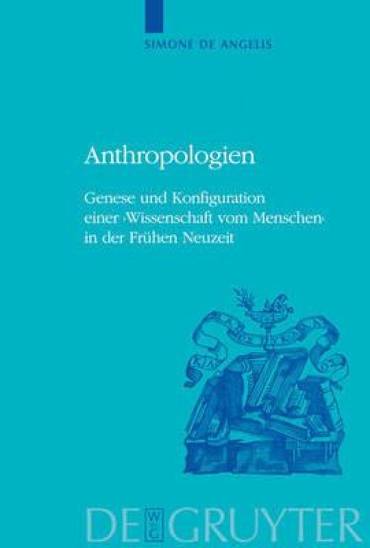 【预售】Anthropologien: Genese Und Konfiguration Einer