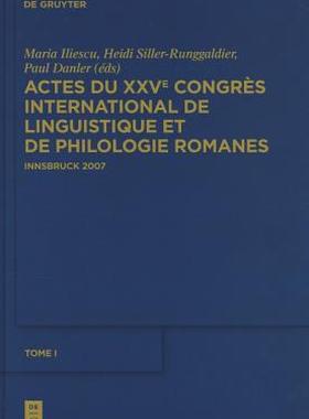 【预售】Actes Du Xxve Congres International de Linguistique