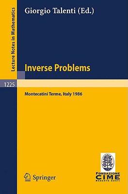【预售】Inverse Problems: Lectures Given at the 1st 1986