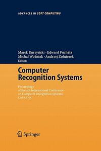 【预售】Computer Recognition Systems: Proceedings of 4th