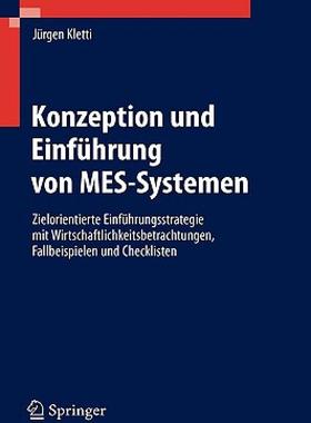 【预售】Konzeption Und Einfuhrung Von Mes-Systemen: