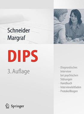 【预售】Dips: Diagnostisches Interview Bei Psychischen St