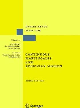 【预售】Continuous Martingales and Brownian Motion