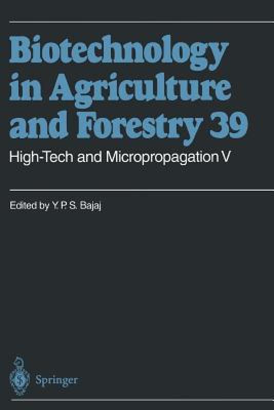 【预售】High-Tech and Micropropagation V