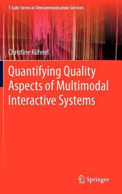 【预售】Quantifying Quality Aspects of Multimodal