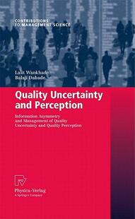 Perception Information and Uncertainty 预售 Quality