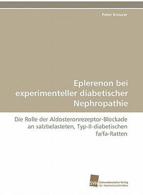 【预售】Eplerenon Bei Experimenteller Diabetischer