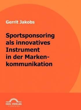 【预售】Sportsponsoring ALS Innovatives Instrument in Der