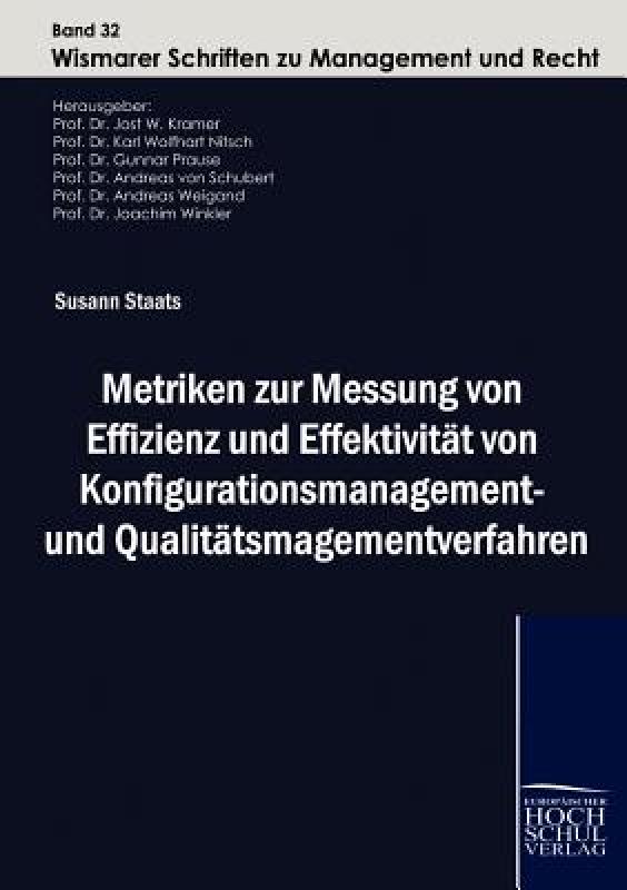 【预售】Metriken Zur Messung Von Effizienz Und Effektivitat 书籍/杂志/报纸 原版其它 原图主图