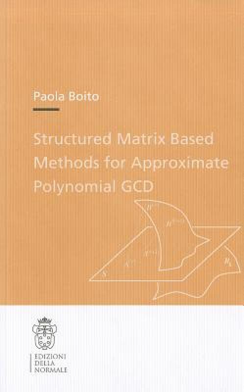【预售】Structured Matrix Based Methods for Approximate