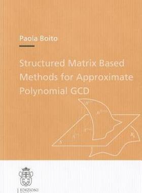 【预售】Structured Matrix Based Methods for Approximate