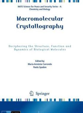 【预售】Macromolecular Crystallography: Deciphering the