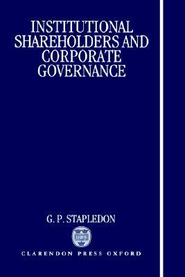 【预售】Institutional Shareholders and Corporate Governance