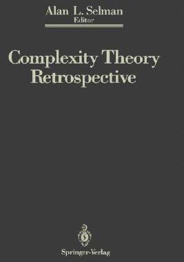 【预售】Complexity Theory Retrospective: In Honor of Juris