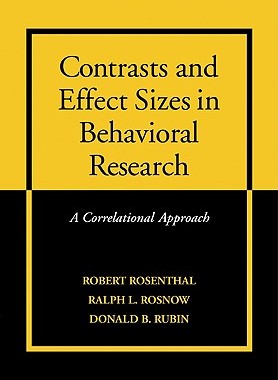 【预售】Contrasts and Effect Sizes in Behavioral Research: A