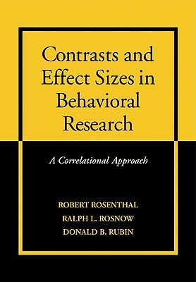 【预售】Contrasts and Effect Sizes in Behavioral Research: A