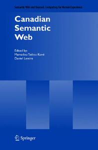【预售】Canadian Semantic Web