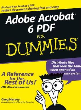 【预售】Adobe Acrobat 6 Pdf For Dummies