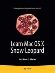 【预售】Learn Mac OS X Snow Leopard