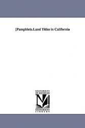 【预售】Pamphlets. Land Titles in California