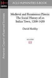 【预售】Medieval and Renaissance Pistoia: The Social History