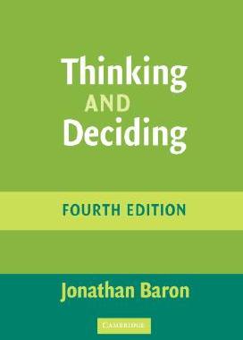 【预售】Thinking and Deciding
