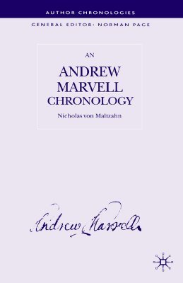 【预售】Andrew Marvell Chronology