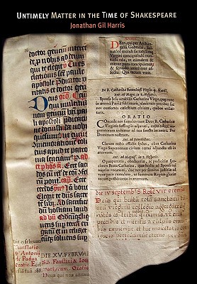 【预售】Untimely Matter in the Time of Shakespeare