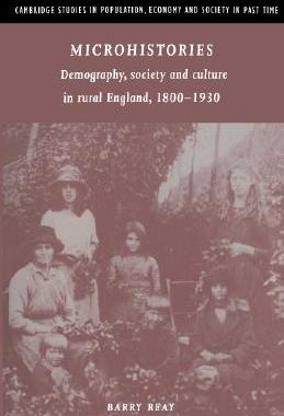 【预售】Microhistories: Demography, Society and Culture in