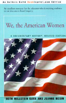 【预售】We, the American Women: A Documentary History