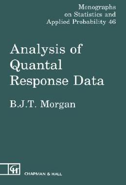 【预售】Analysis of Quantal Response Data