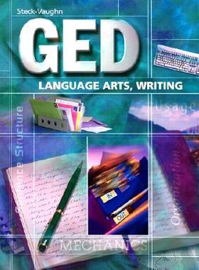 【预售】Steck-Vaughn GED: Student Edition Language Arts