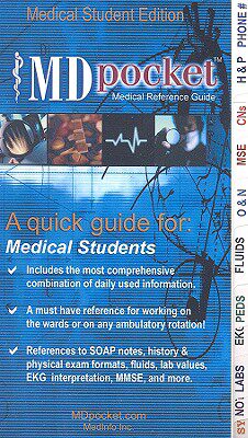 【预售】mdpocket: medical reference guide