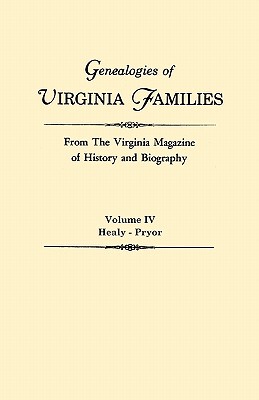 【预售】Genealogies of Virginia Families from the Virginia