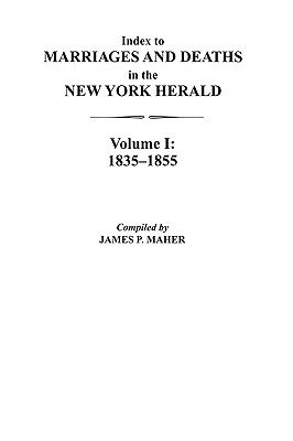 【预售】Index to Marriages and Deaths in the New York