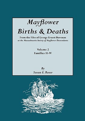 【预售】Mayflower Births & Deaths, from the Files of George