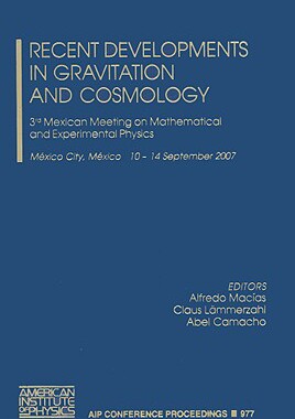 【预售】Recent Developments in Gravitation and Cosmology:
