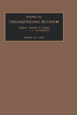 【预售】Res Org Behav V20 - 封面