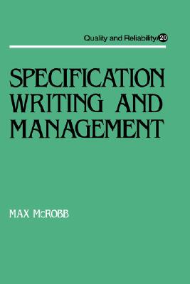 【预售】Specification Writing and Management