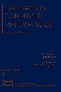 【预售】Highlights in Condensed Matter Physics: Salerno