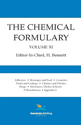 【预售】The Chemical Formulary, Volume 11: Volume 11