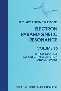 【预售】Electron Paramagnetic Resonance: Volume 16