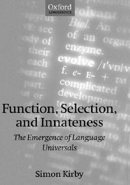 【预售】Function, Selection, and Innateness: The Emergence